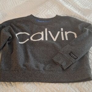 Calvin Klein Gray Sweatshirt